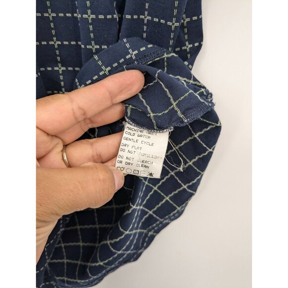 Bobby Jones Polo Shirt Men Size S Check Plaid Italy Golf Preppy Retro Heritage - Picture 9 of 10